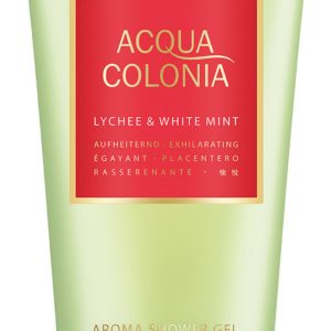 4711, Acqua Colonia, Lychee & White Mint, Moisturizing, Shower Gel, Body, All Skin Types, 200 ml