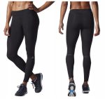 Adidas, Supernova, Sports Women Synthetic Leggings, Black, Size Medium